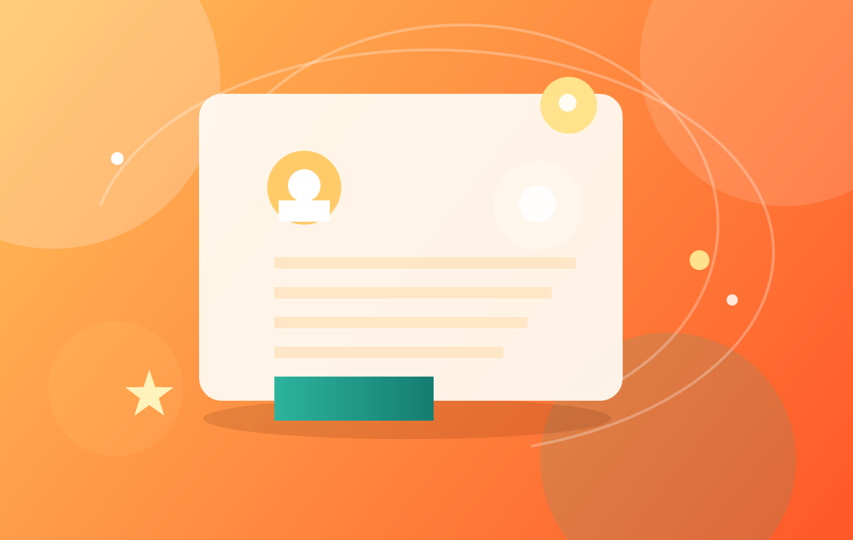 Account registration illustration